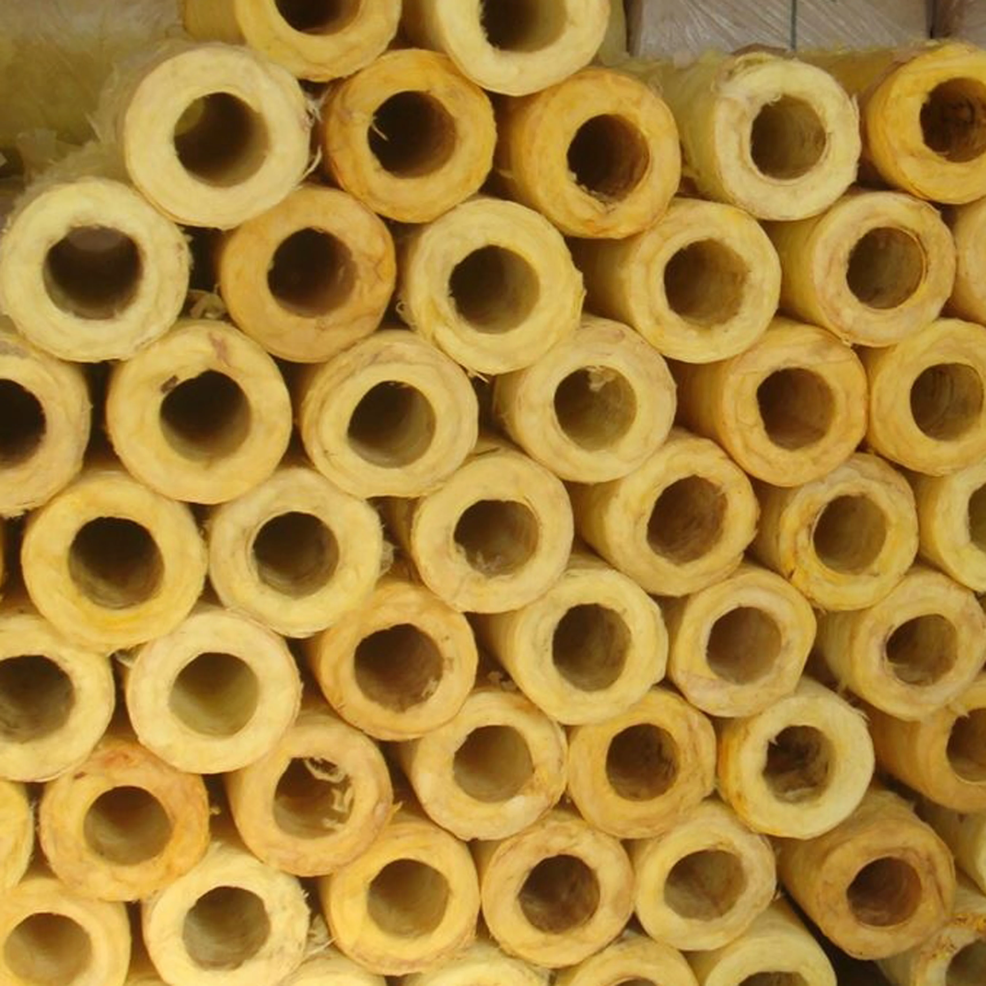 High temperature resistant rock wool tube fireproof rock wool insulation tube
