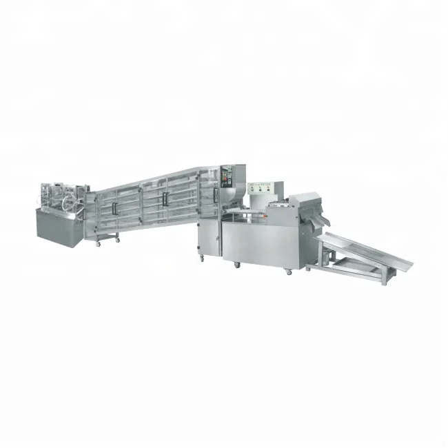 Feeding convey Pressing  Cooling convery cabinet Cutting machine Cooling sifter HTL-T8000 High Speed Cutting Line