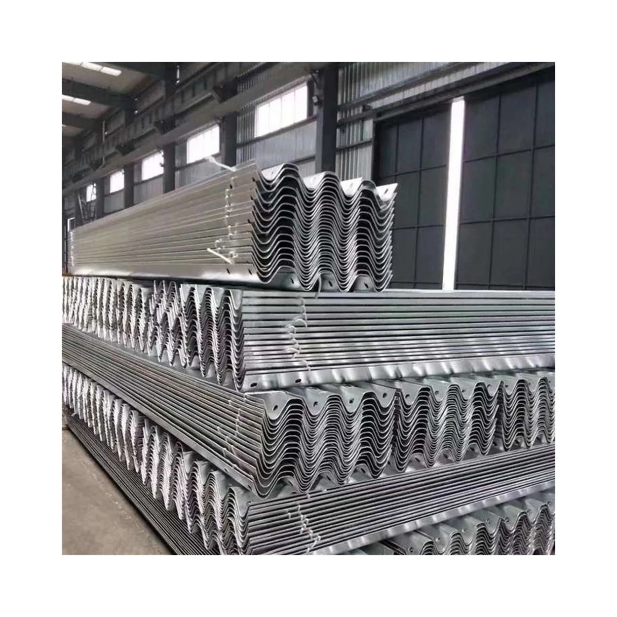 Vehicle Barrier Highway Guardrail W Beam Barrier