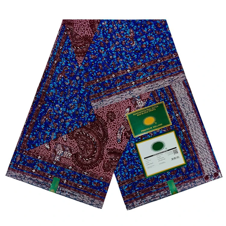 2024 new design  Ankara Fabric cotton fabric Guaranteed Veritable African Real Wax Prints Fabric Nigeria loincloth