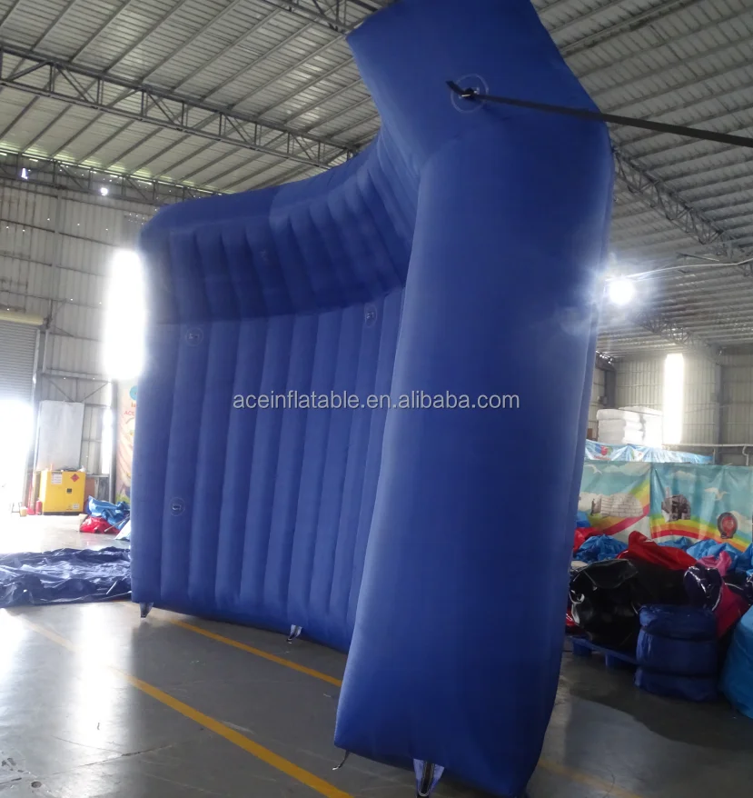 Factory customized portable acoustical shells sound barrier Inflatable Wall Noise sound Control inflatable Noise Barrier
