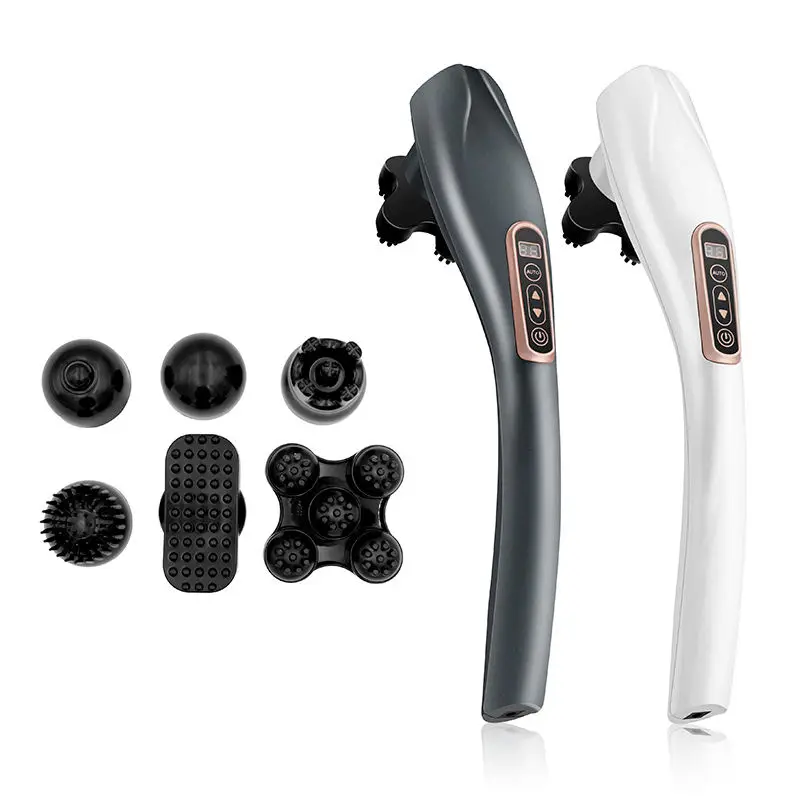 Portable Blood Circulation Massager Stick Vibration Wireless Battery Operated Handheld Body Massage Hammer