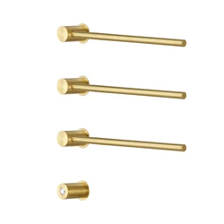 Newest Design 304 Stainless Steel Electric Heating Towel Rack 3 Bars Bathroom Heated Rail Towel Warmer Radiator