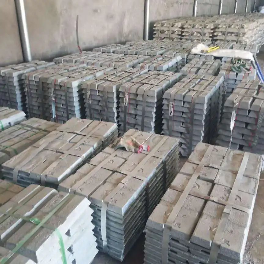 Hot Sale SHG Pure Ingot Case Silver White Customized Wooden Packing Dimensions Color Weight Zinc Origin Shape GUA Chemical Min