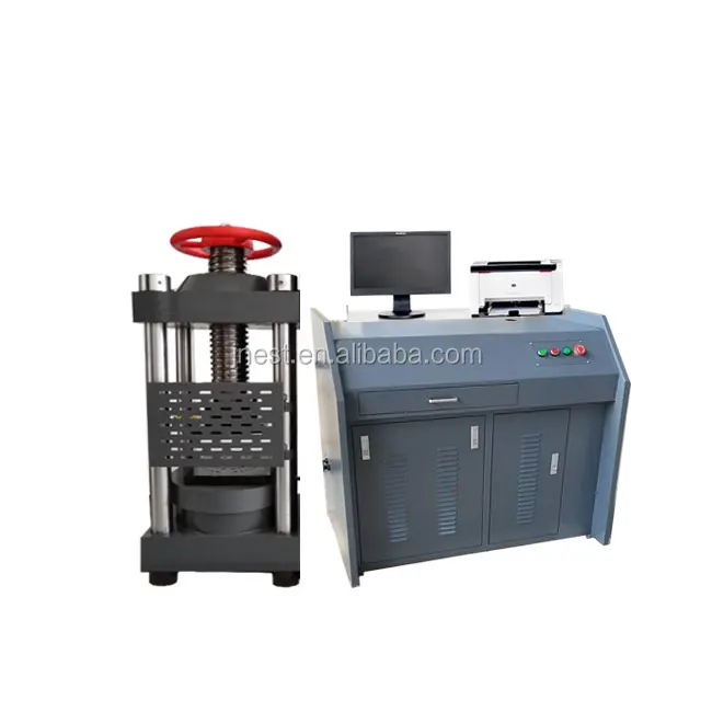 2000KN 200T hydraulic load computer automatic concrete compression compressive strength testing machine