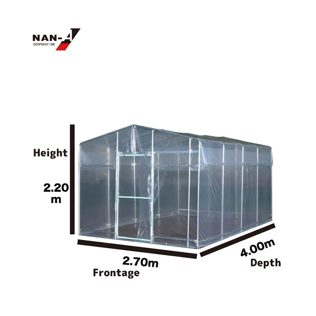 Профессиональная пластиковая небольшая ботаническая теплица для домашнего сада