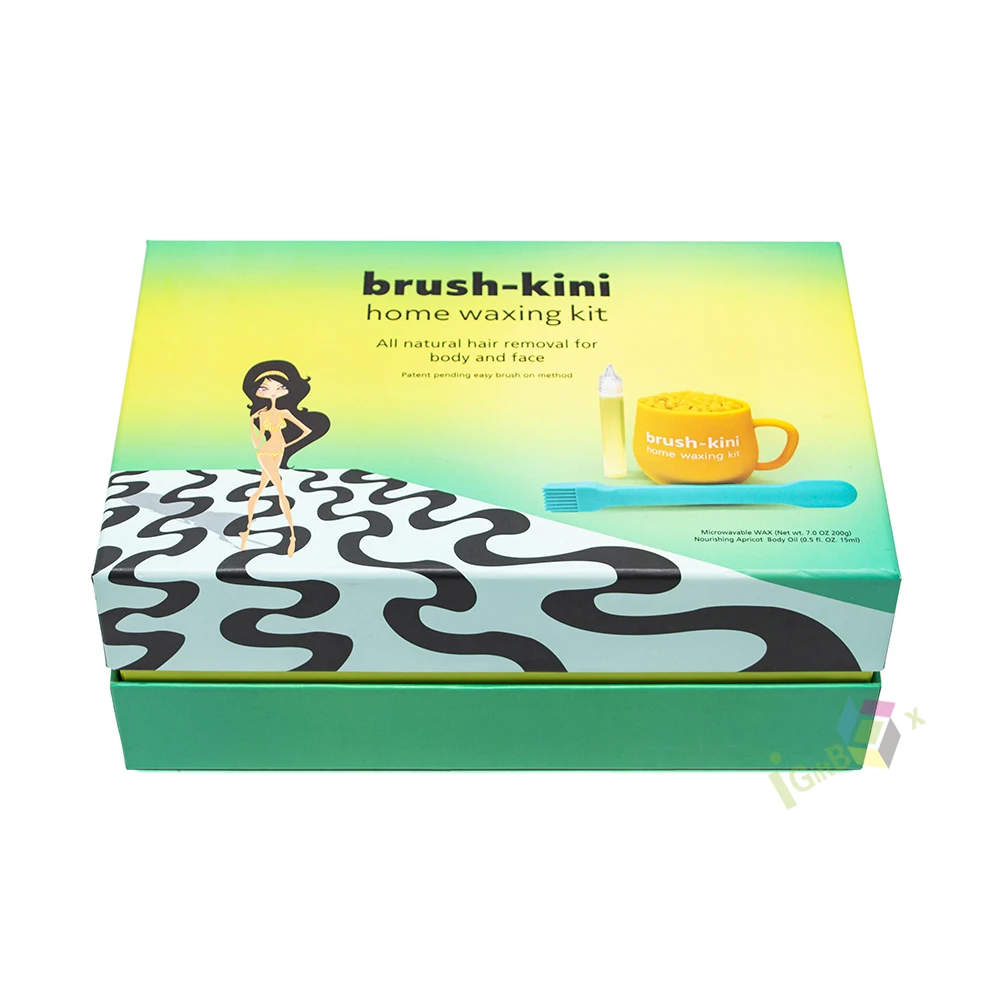 custom elegant lift-off lid shoulder neck lid and base boxes gift package 2 pieces rigid paper storage box with lid