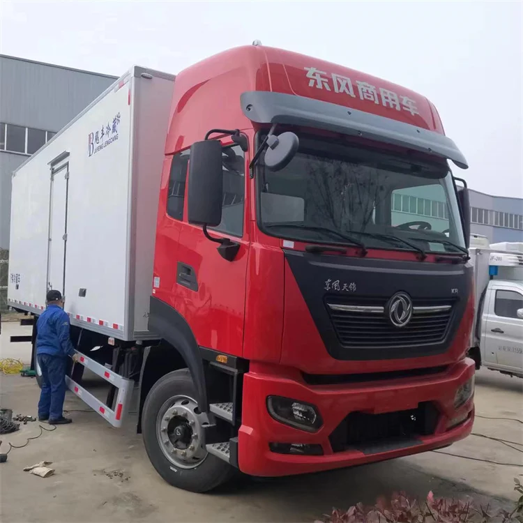 Highly acclaimed Dongfeng long-distance cold box truck 40CBM 10ton Refrigeration Truck refrigerator car chill car freezer truck