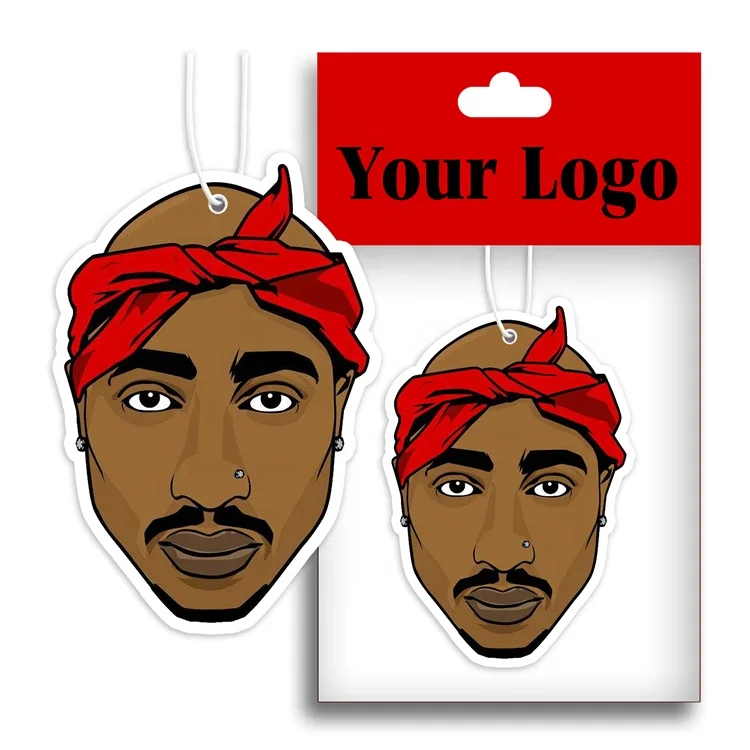 Wholesale hanging deodorant paper car scent freshener.