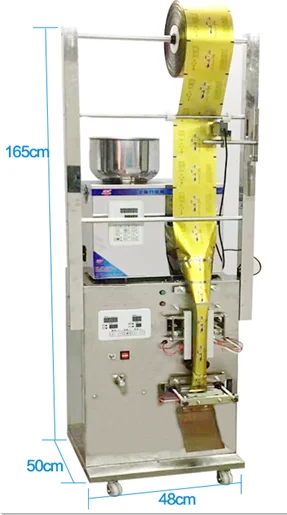 Factory direct sale lowest price sachet sugar / coffee / salt / powder forming filling sealing packing machine