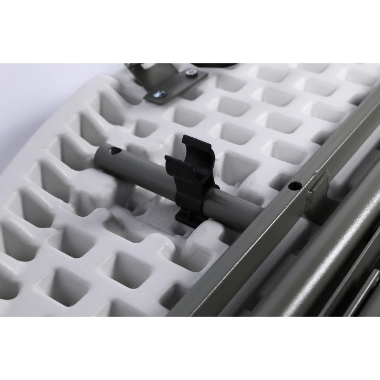 Cheap Hot Sale Outdoor picnic folding table With Metal Folding Legs portable Plastic round Folding Table