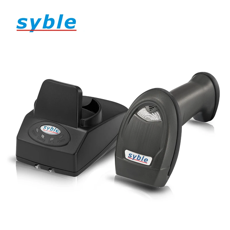 433MHz 1D laser wireless barcode scanner Datalogic with charging base