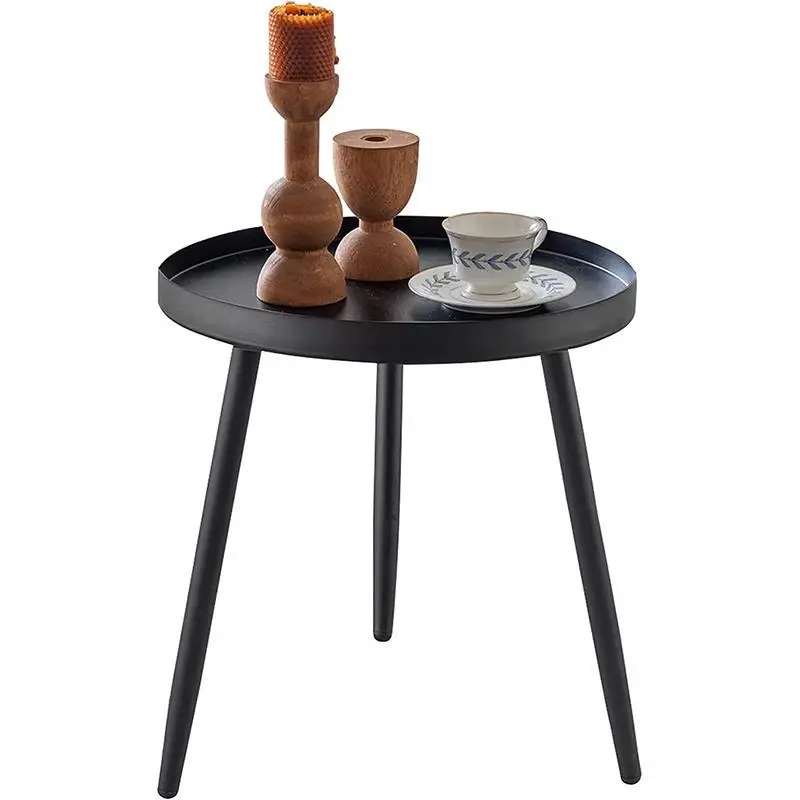 Indoor Furniture Small Coffee Table Wood Sofa Side Table Living Room Furniture with Certificate