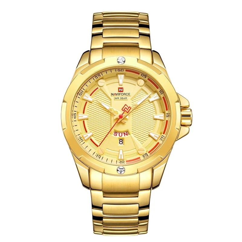 Reloj Naviforce 9161 Original Brand Business Men Wrist Watches Waterproof Luxury Quartz Watch