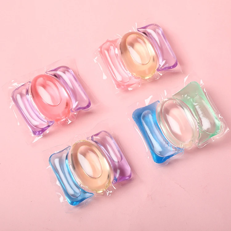 Private label cloth cleanser detergent pods Eco-Friendly customized washing detergent laundry oem fragrance detergent beads