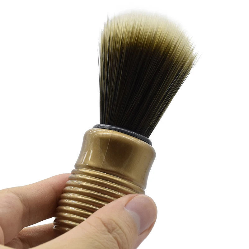 Portable Brush Bristle Beard Brush for Barber Station Salon Barbershop Brush Professional High Quality New for Men Shaving Wood