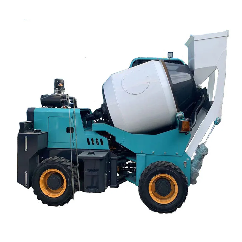 0.5 Cubic Meter Self Loading Ready Mix Truck Concrete Mixer Automatic Loading Transit Mixer Cement Mixer Price