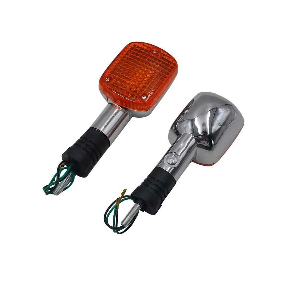 1 Pair Turn Signal Lights Motorcycle Indicators Flowing Flashing Signal Lamp for Honda Honda Shadow  Steed Rebel Magna 250