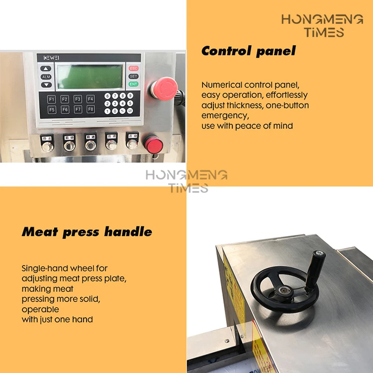 Automatic Frozen Meat Cutting Machine Slicer For Sausage Bacon Beef Mutton Lamb Cutter Sheep Equipment Processing Machinery