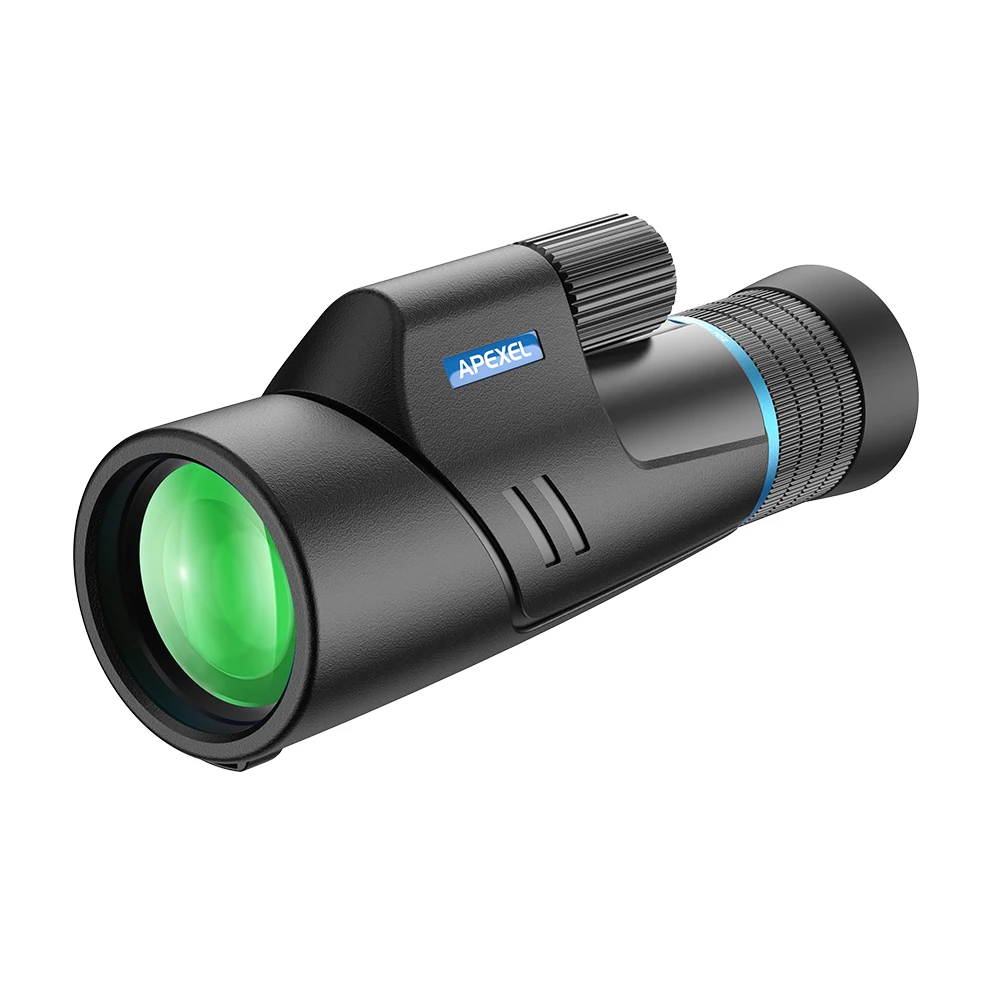 High Power 10-20X50 Zoom Monocular Telescope FMC BAK4 Prism Fog Proof Spotting Scope Handheld Outdoor Monocular
