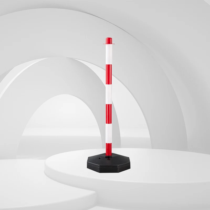 Safety Products Chain Holder Stand Reliable Anticollision Column with Rings