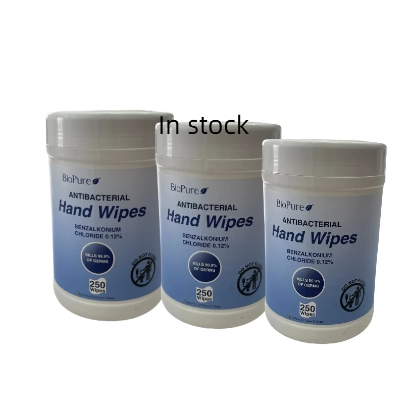 Chinese factory production High quality non woven wet wipes spunlace nonwoven fabric antibacterial disinfecting wipes