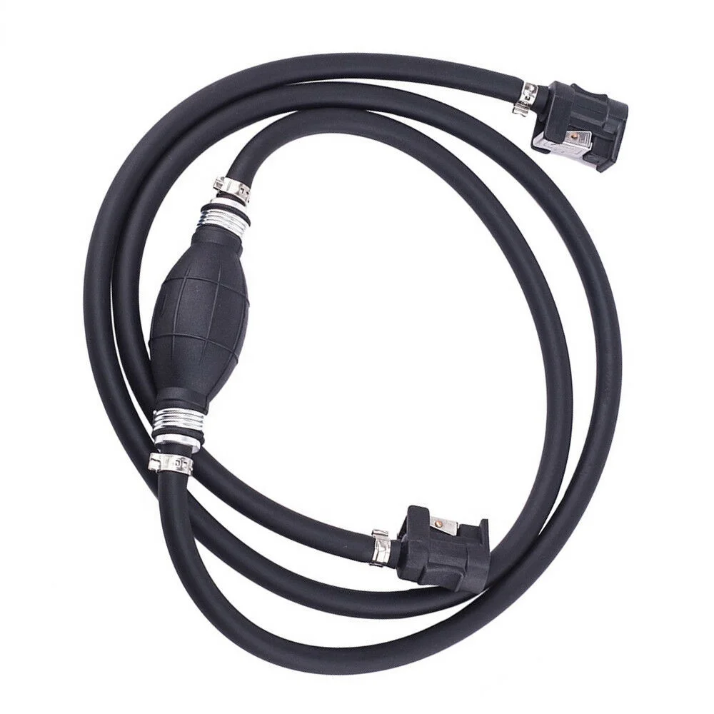 8mm Fuel Line Gas Hose Primer Bulb Outboard Motor Tank Connector For Yamaha 6Y2-24306-56-00