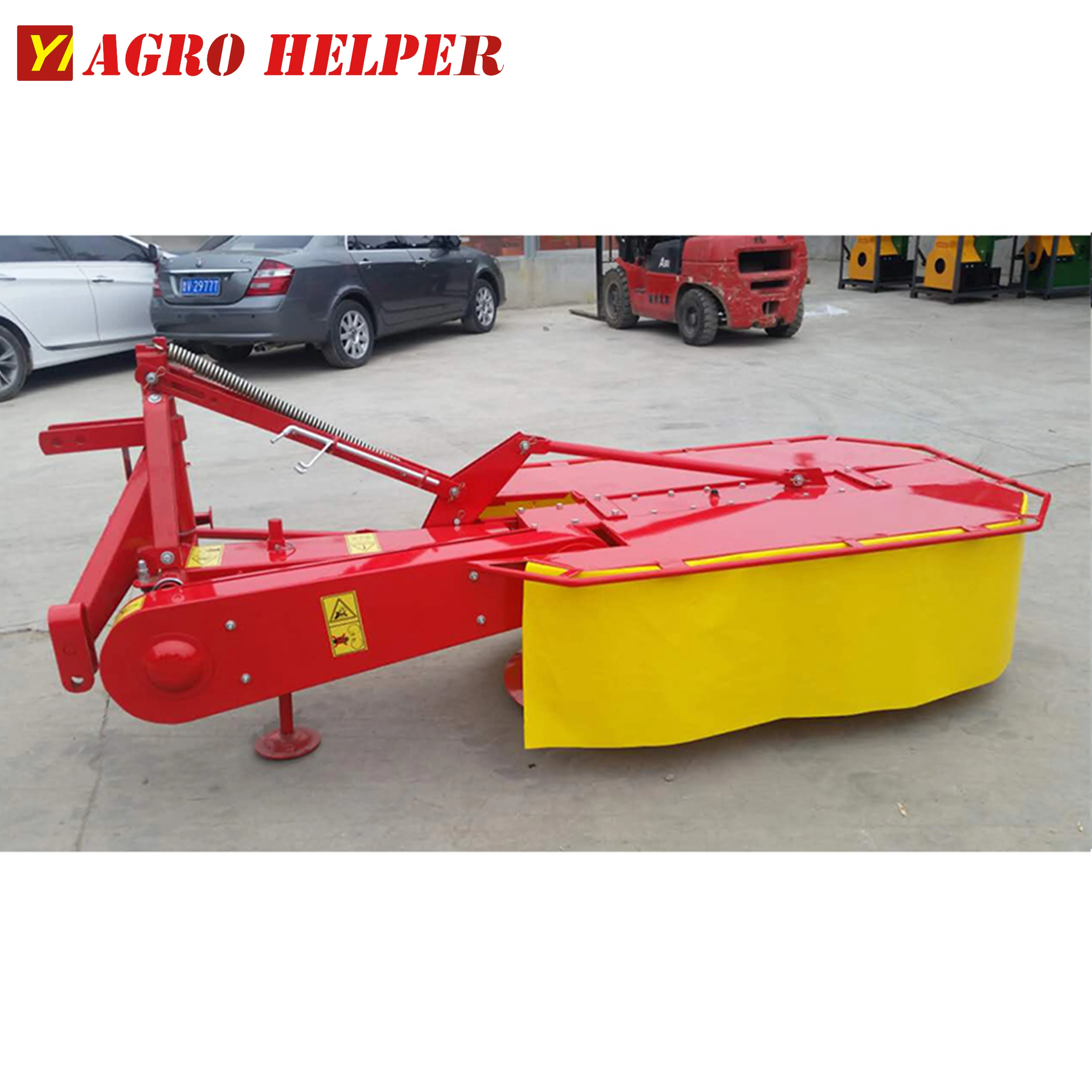 High Quality Farm Machinery Tractor Mounted Double Disc Rotary Drum Rear Disc Mower