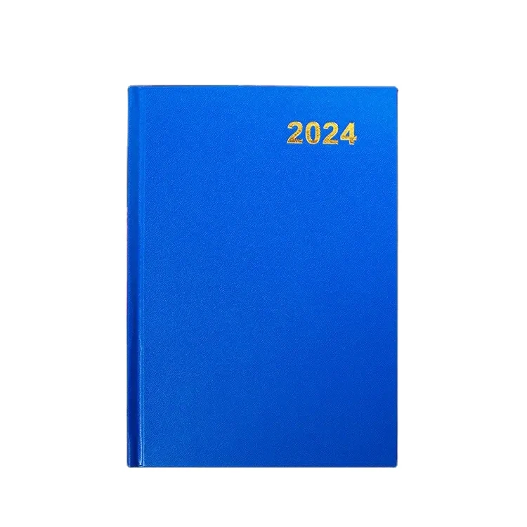 HongShun 2024 calendar notebook agenda 156 sheets leather diary journal notepad weekly daily yearly planner