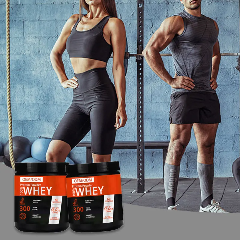 Wholesale Whey Protein Powder Vanilla Flavor for Muscle Gain Sports Nutrition Shake for Pre Post Workout Bodybuilding Powder