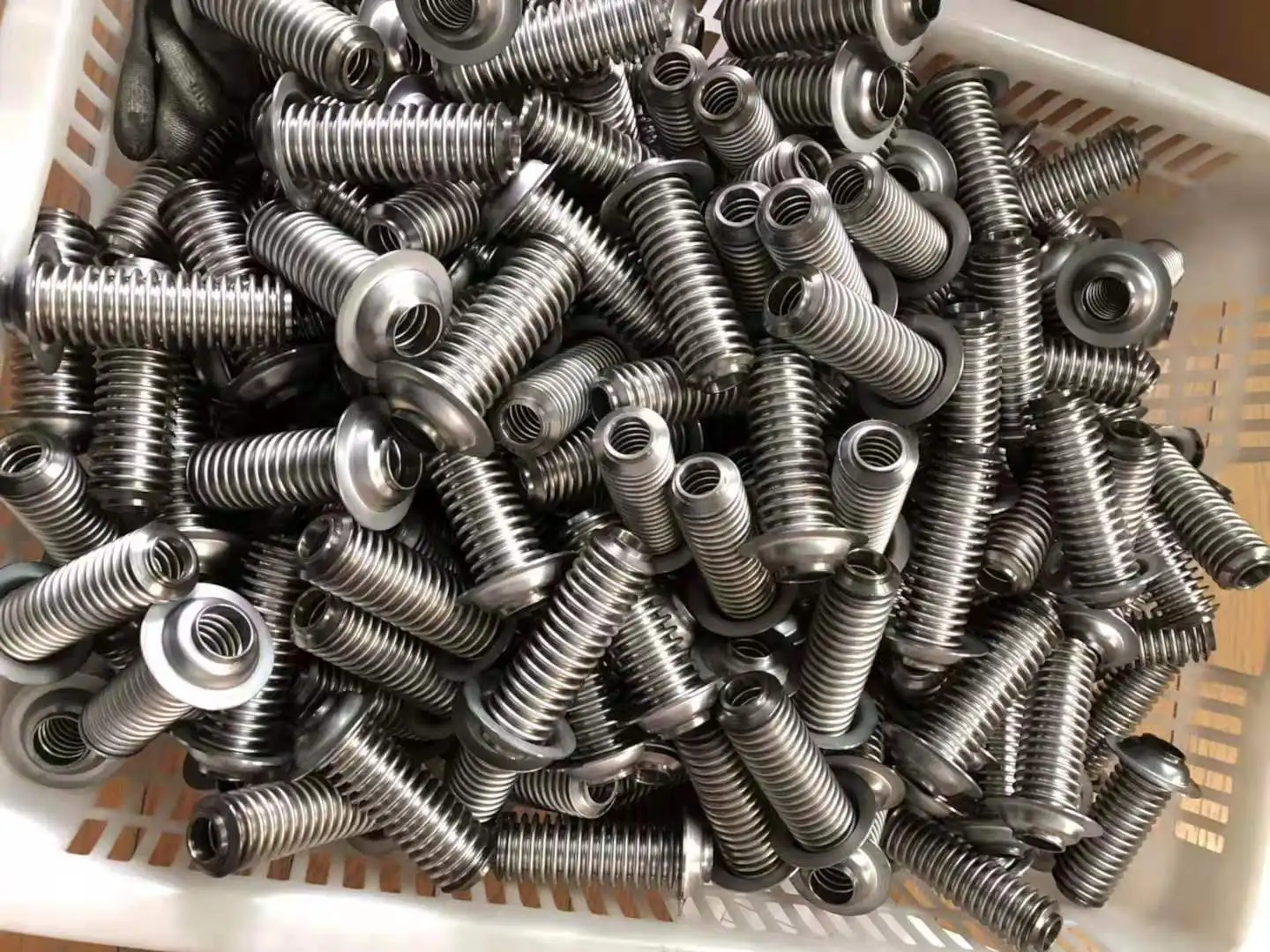 original manufacturer stainless steel bellows used for needle valves