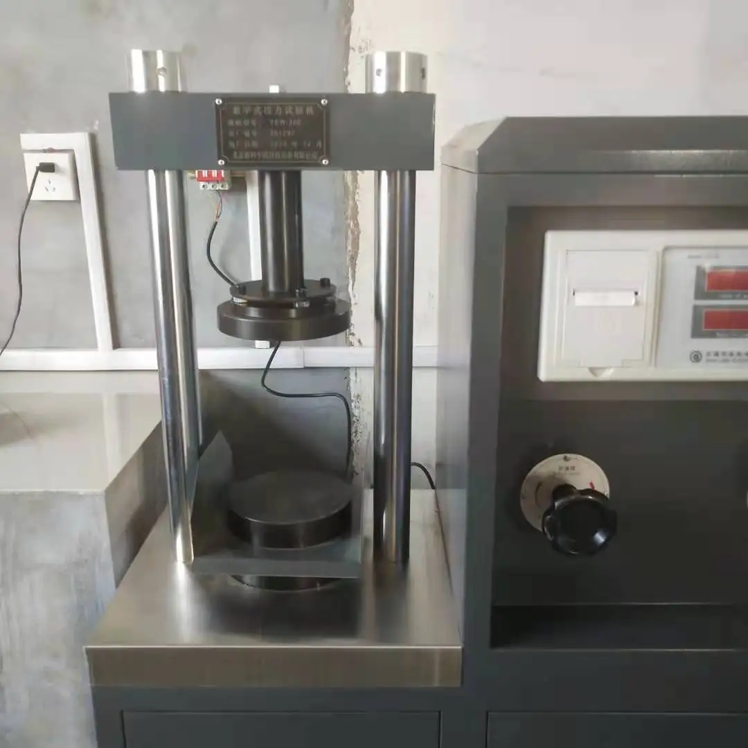 Cement cube testing Concrete cube compression strength testing machine semi-automatic concrete compression testing