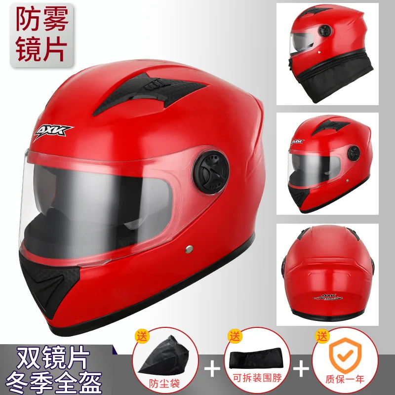 New Double Motorcycle Helmet Off Road Bike Motocicleta Casco Motocross Protective Safe Crash Helmet