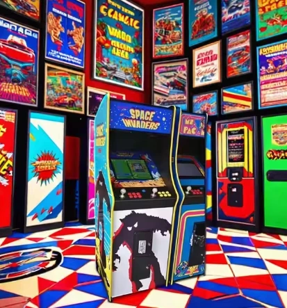 Factory 2024 Cabinet 6000 in 1 Stand Arcade Coin Operated Retro Video Game Machine Stand Coin Operated Arcade Machine