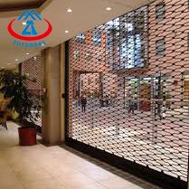 Residential Modern Beautiful Aluminum Security Grill Roller Shutter Door