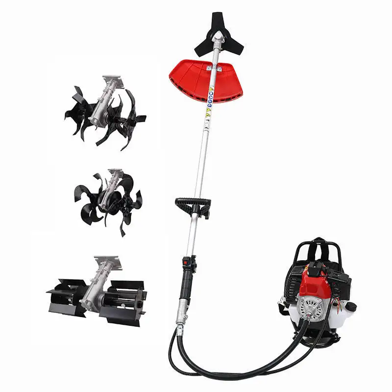Персонифицированный портативный триммер для силовой струны/резак бензинового двигателя многофункциональная газонокосилка плужная машина