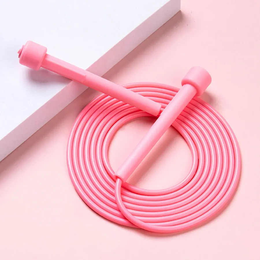 High-Speed PVC Fitness Jump Rope  Kids Colorful Smart Weighted Skipping Rope  Steel Wire PP Material  Home Use