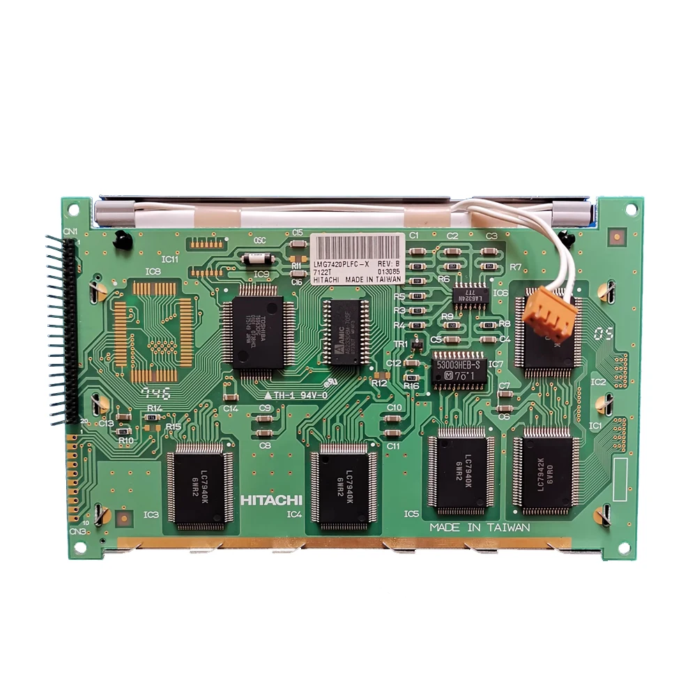 Hitachi SP14N003 LMG7410PLBC LMG7420PLFC for Graphic 240X128 Monochrome 240128HV21 Completely Replaces LCD Display Module LED