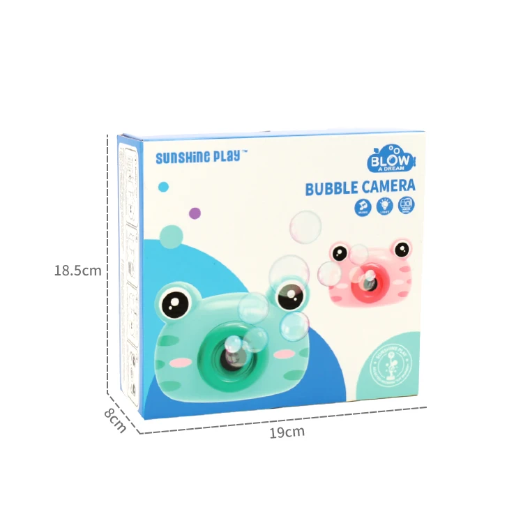 Maquina camara de burbujas juguetes де jabon футболка с изображением лягушки камера шар воздуходувки игрушка машина для производства пузырьков