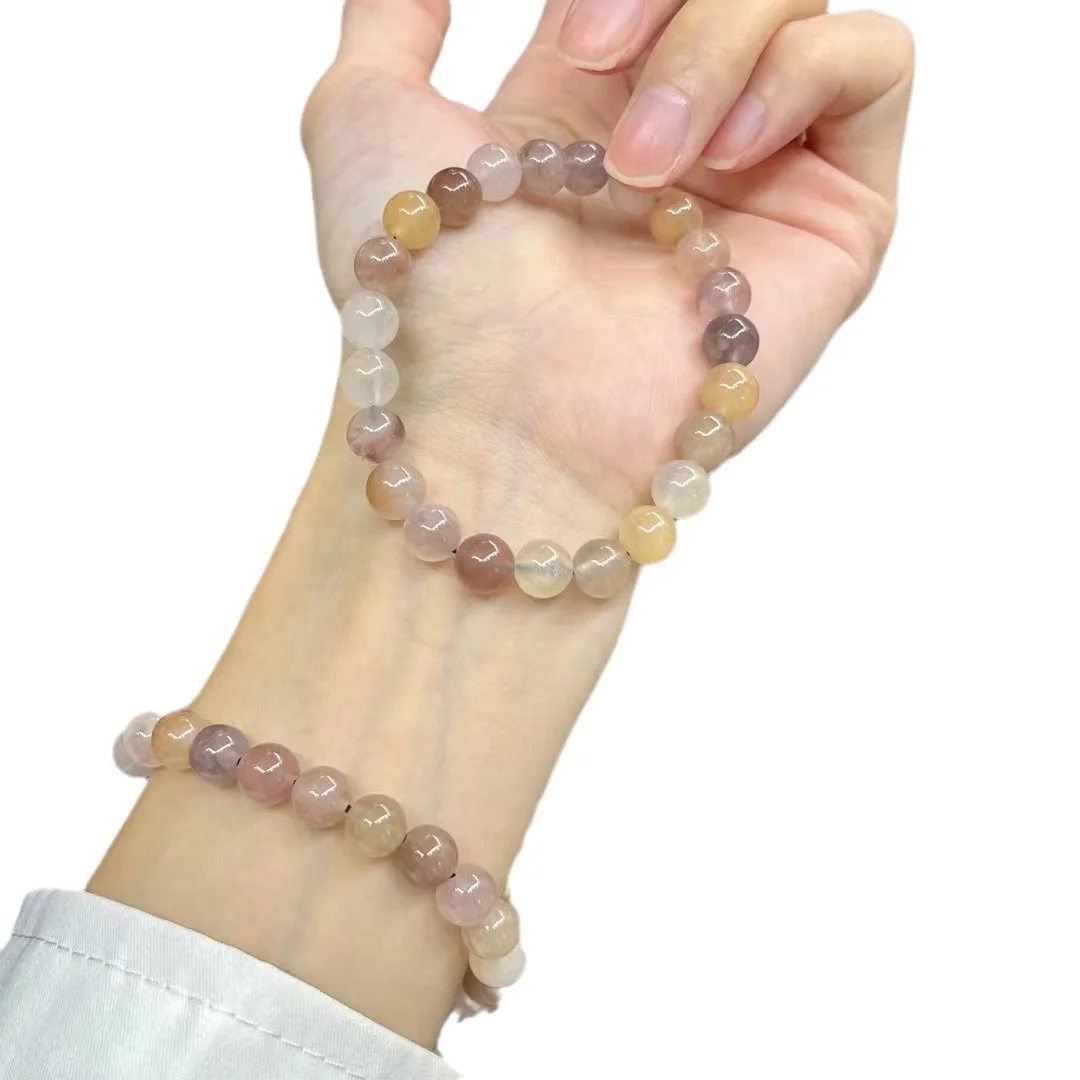 Wholesale Handmade Crystal Energy Genuine Heating Bracelet Premium Natural Beads