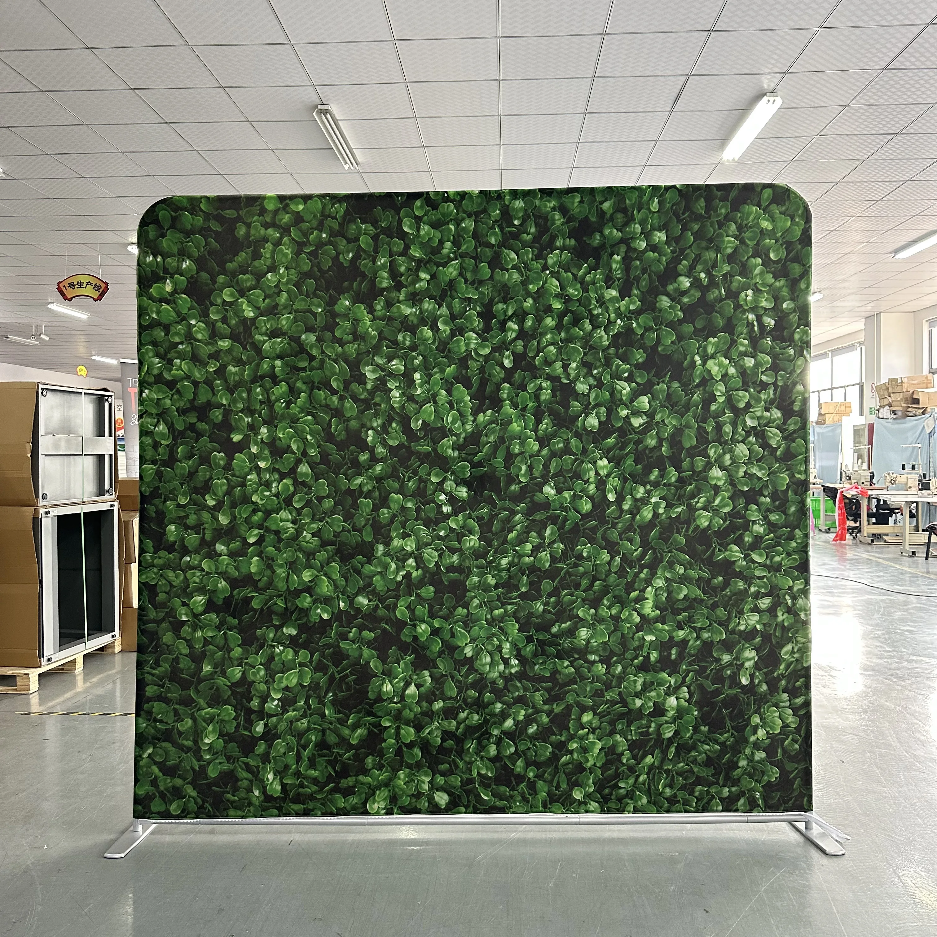 8Ft 10Ft Portable for party & wedding Event Promotion Advertising Fabric Trade Show Backdrop Banner Wall Pop Up Display Stand