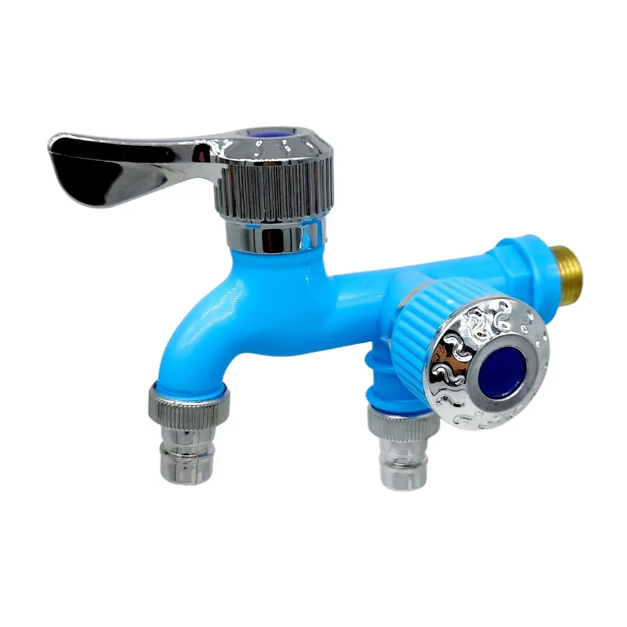 LJ-403 Modern PVC plastic Material Bathroom Sanitary Ware with Ceramic Cartridge Hot and Cold Mixer Sink Water Taps Basin