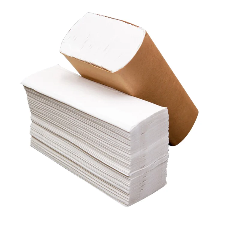 wholesale 100% virgin fiber pulp paper towel disposable 2 ply folded hand paper towels