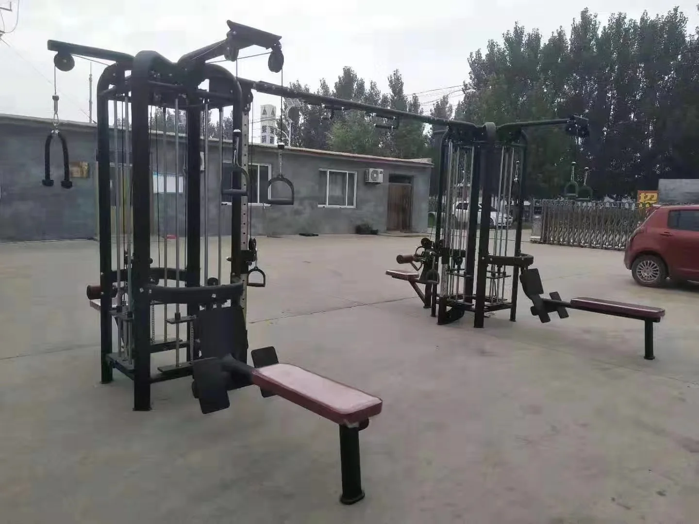 Прямая Продажа с завода многофункциональный комбинированный тренажер для домашнего спортзала фитнес-оборудование 8 человек станция боди-здания