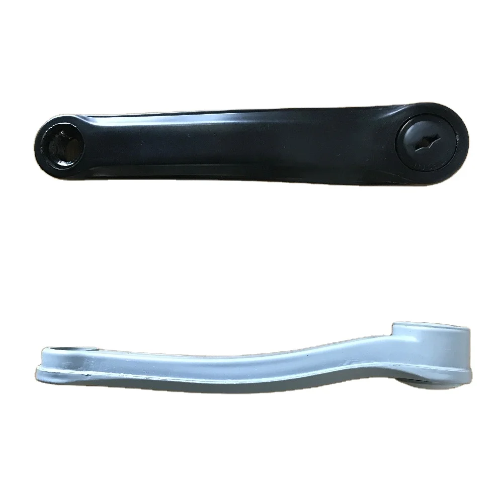 plastic coated bicycle crank arm