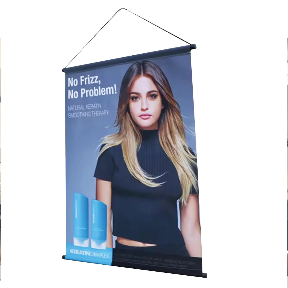 Wall Art Poster Bulk Heat Transfer Printing Custom Pattern Wall Scroll Poster for Holiday Decoration