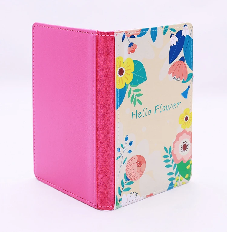 Personalized Photo Design Fashion Color PU Leather Custom Passport Cover Sublimation blank
