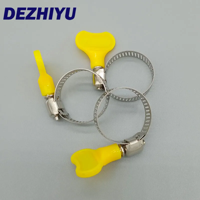 American Type Screw Stainless Steel Handle Type Hose Clamp