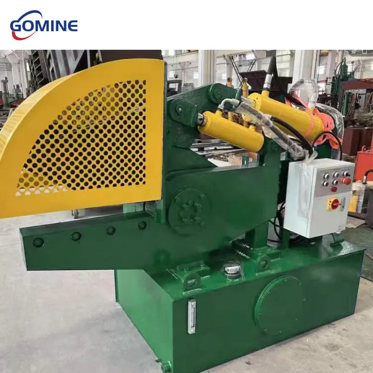 Shearing Machine Sheet Metal Tire Hydraulic Press Rubber Cutting Machine Angle Steel Alligator Shearing Machine
