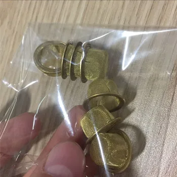 brass / stainless steel cone dome pipe smoking filter caps / bowl